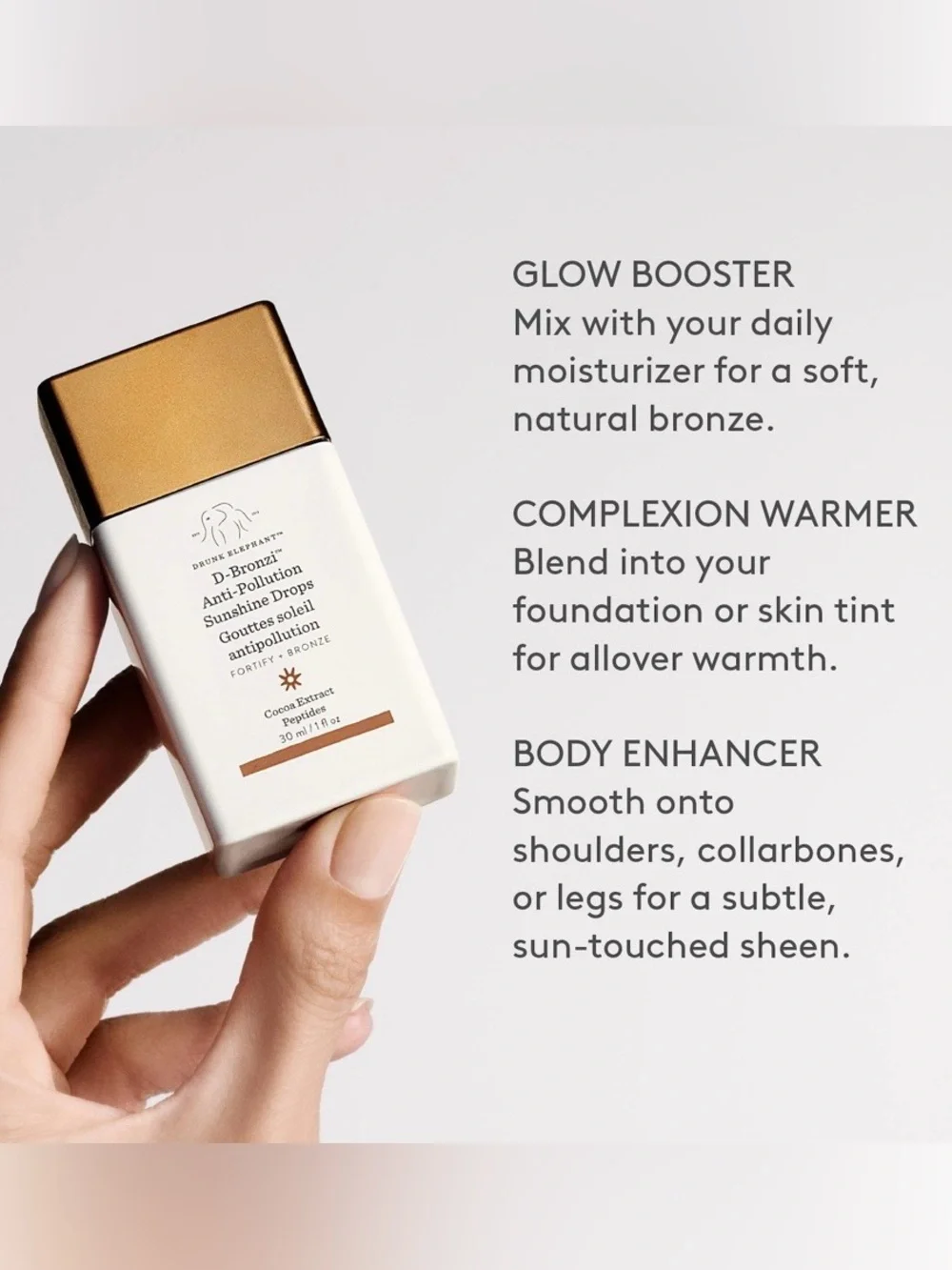 Drunk Elephant Bronzing Drops D-Bronzi Sunshine Drops *New without box*